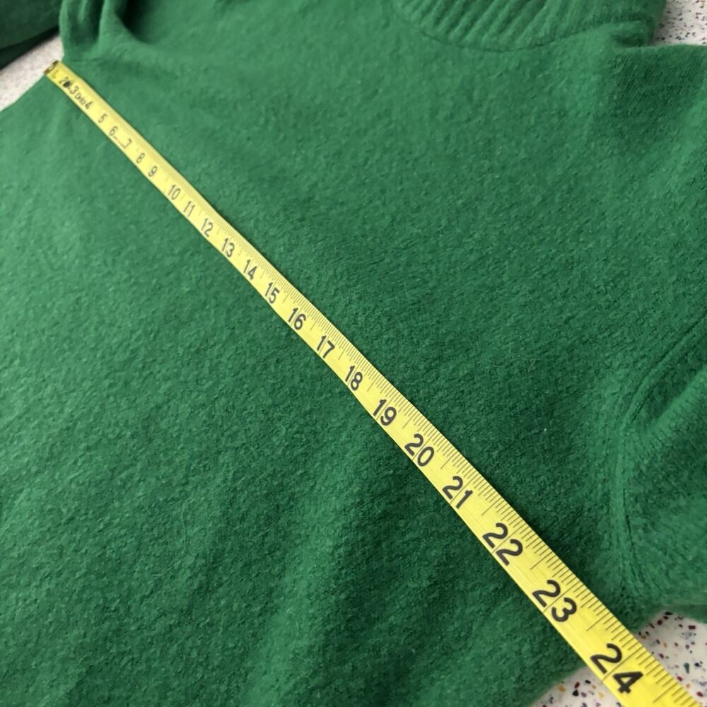 WHISTLES Women’s Green Long Sleeve Crewneck Sweater Top Medium - Picture 6 of 8